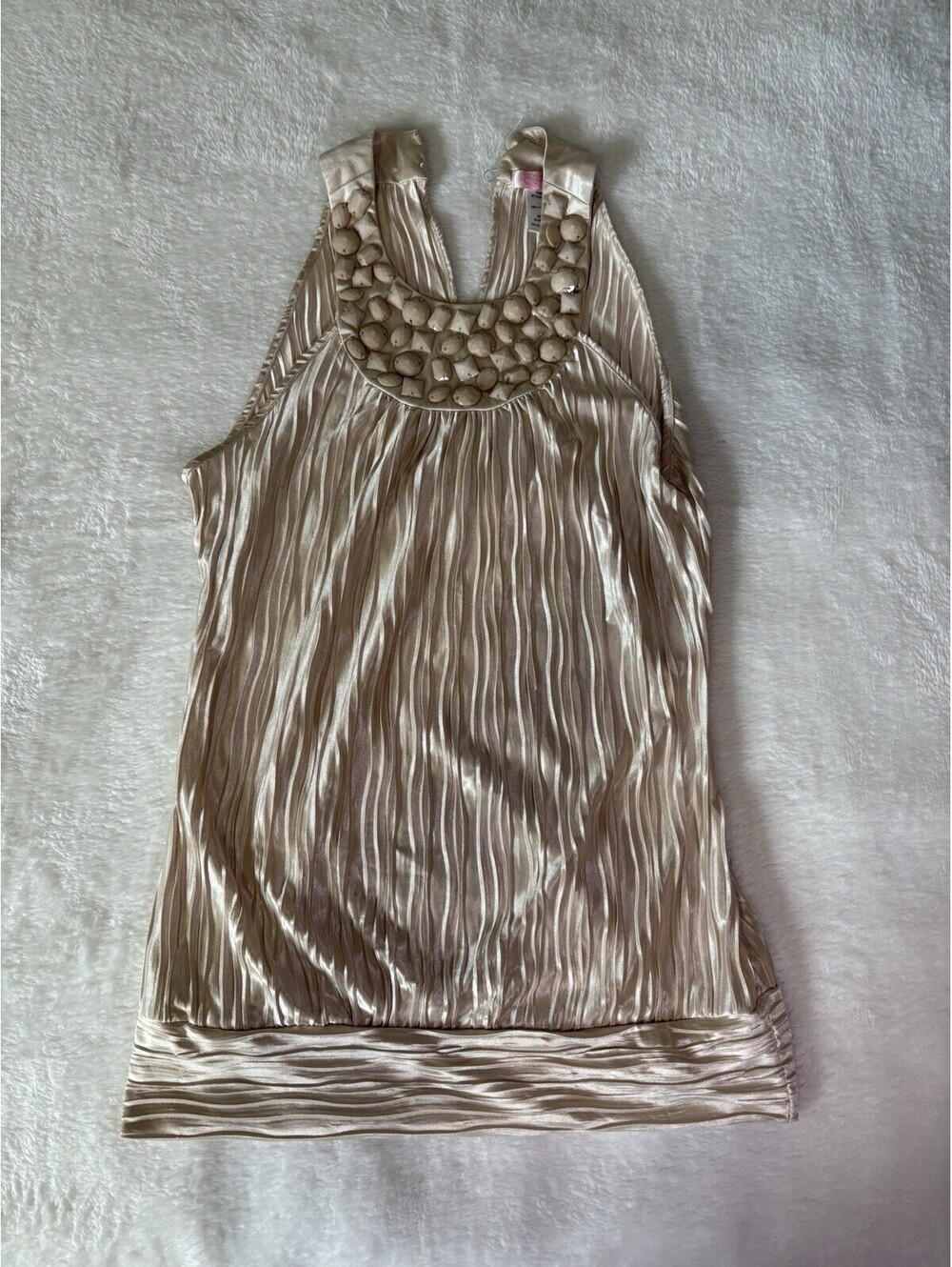 Y2K Gem Scoop Neck Top